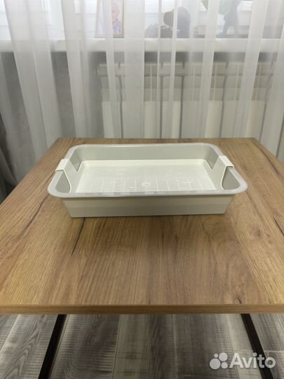 Туалет для кошек с сеткой