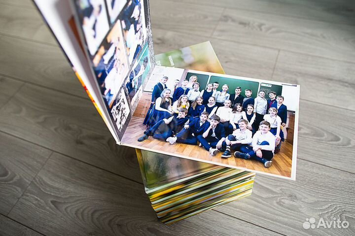 Выпускные фотоальбомы школа и детский сад