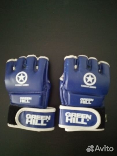 Продам перчатки мма и гантели