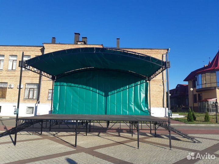 Стальной сценический комплекс 8,4х6 м