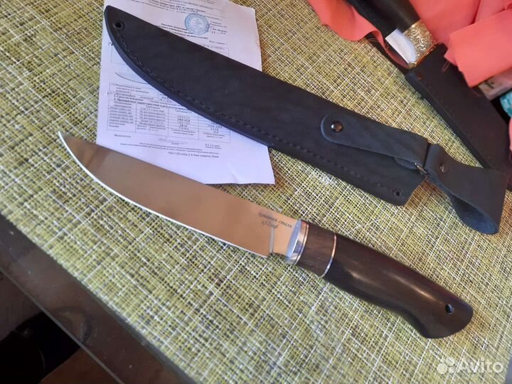 Нож кованая сталь х12мф