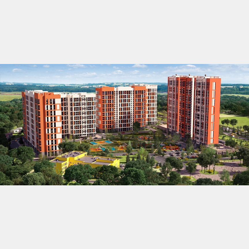 2-к. квартира, 57,1 м², 5/24 эт.