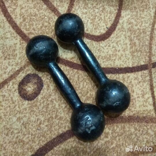 Гантели СССР 3 кг