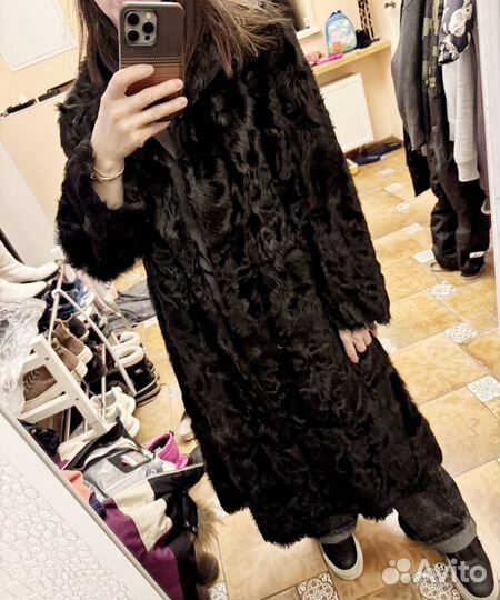 Шуба из козлика (тиградо)