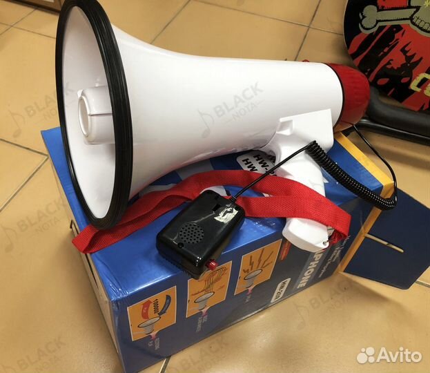 Мегафон HW-20F мощность: до 15 Вт Громкоговоритель