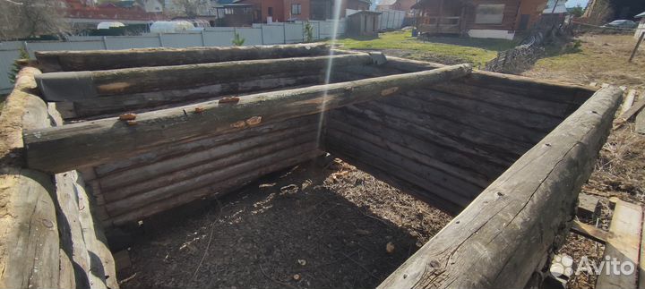 Сруб для бани 3.5*3.5