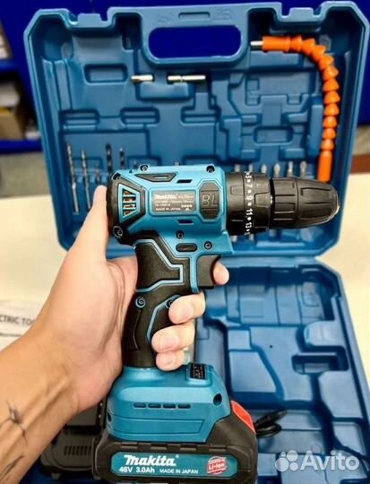 NEW Аккум. Шуруповерт Makita 46v ударный бесщеточн