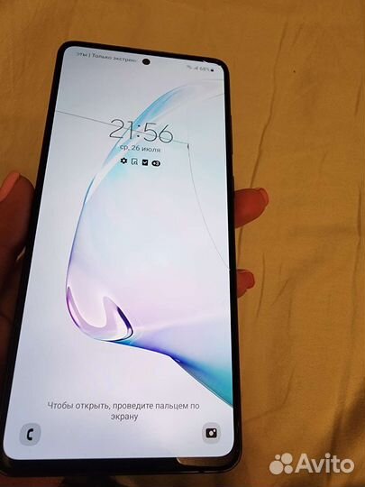 Телефон Galaxy note 10 lite на запчасти