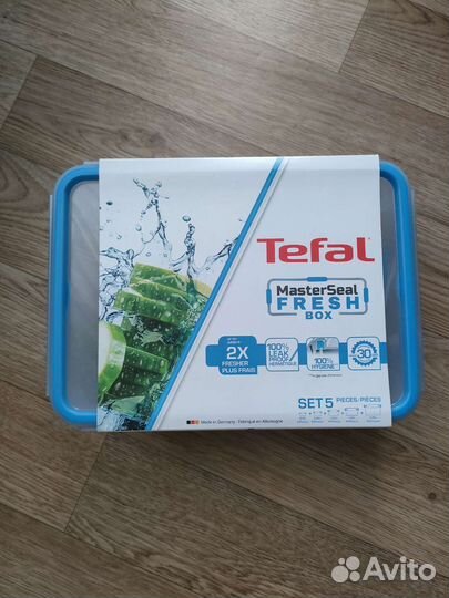 5 контейнеров Теfal