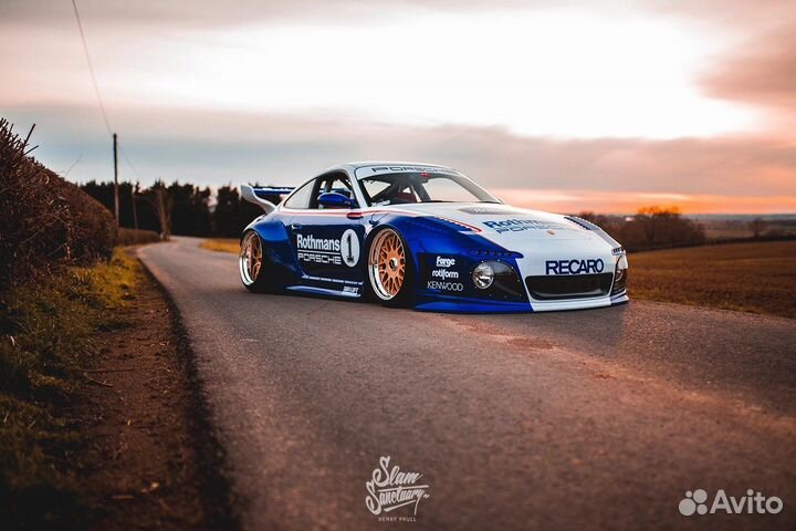 Модель Porsche old & new 997 Tarmac 1/64