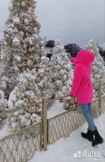 Шуба из овечьей шерсти