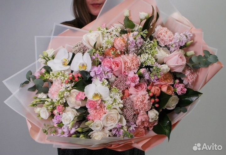 Шикарный букет цветов для любимой