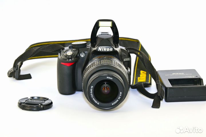 Nikon D3100 14.2MP зеркалка Kit Nikon AF-S 18-55