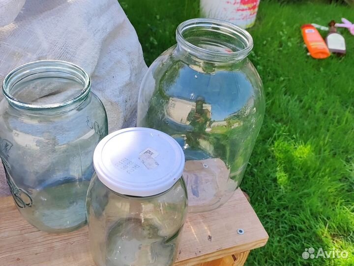 Банки стеклянные,разные