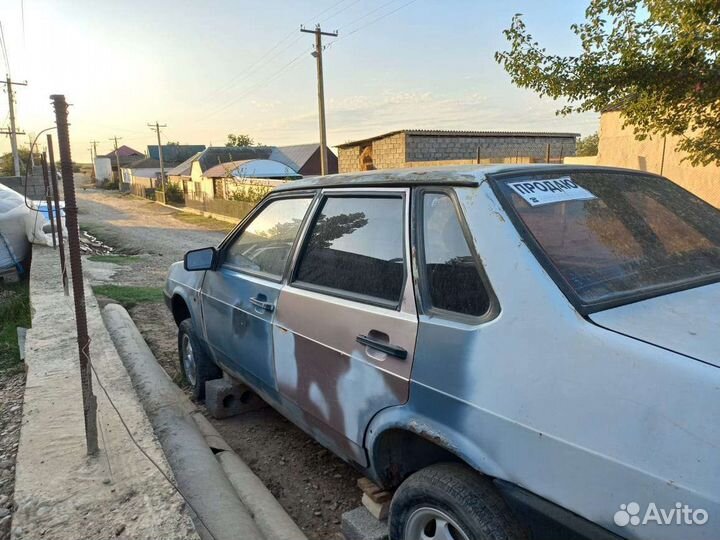 ВАЗ 21099 1.6 МТ, 2002, битый, 277 886 км