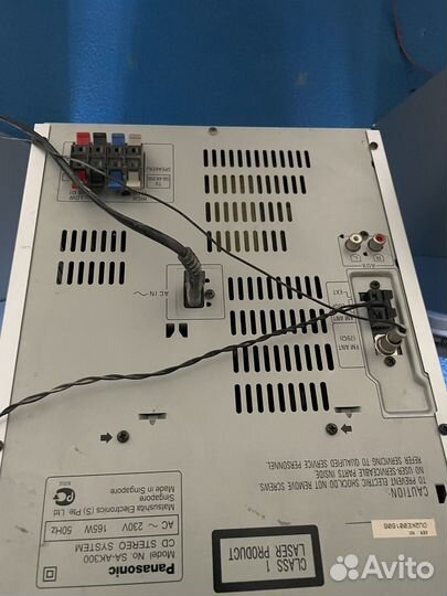 Музыкальный центр panasonic