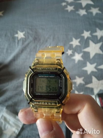 Прозрачные Casio G-shock DW-5600E-1V EU