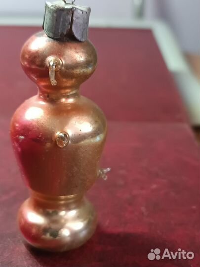 Елочные игрушки СССР, стекло, 50-60 год