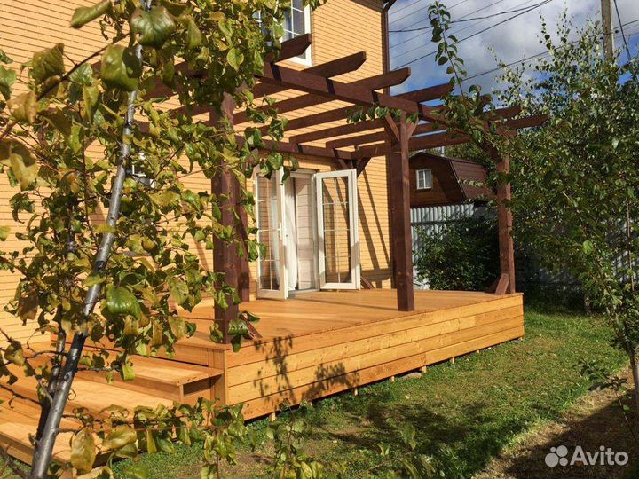 Плотник. Отделка домов, бань. Тёплый шов, покраска