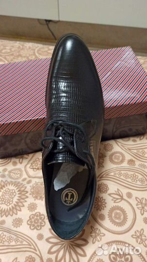 Ботинки кожаные