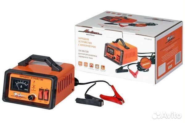 Устройство зарядное для акб Airline 10А 6В/12В