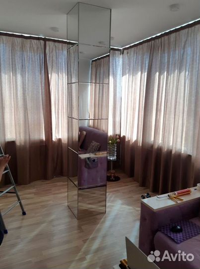 Зеркальная плитка, панно