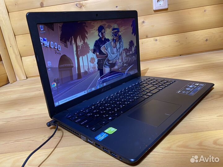 Игровой ноутбук asus/2видеокарты/ssd/400gb