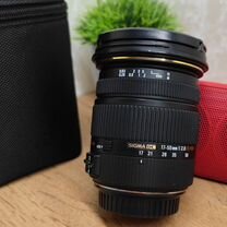 Sigma 17-50mm 2.8 для canon