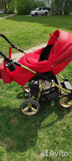 Коляска adamex 3 в 1 бу