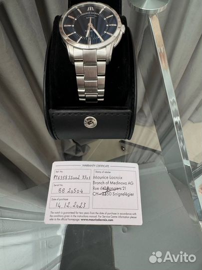 Maurice Lacrоiх Pоntоs Day Date PT6358-SS002-330-1