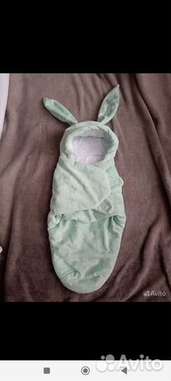 Конверт одеяло на выписку осень/весна