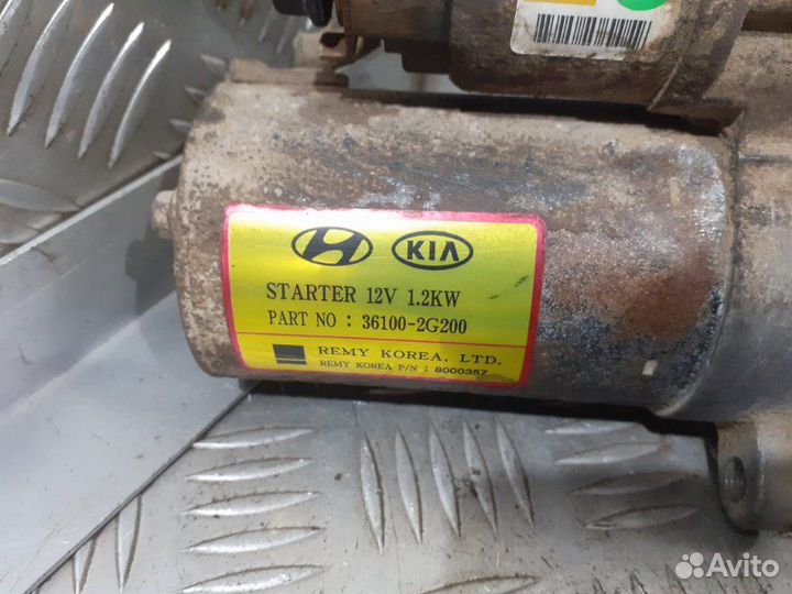 Стартер Kia Sportage SL G4KD 2012