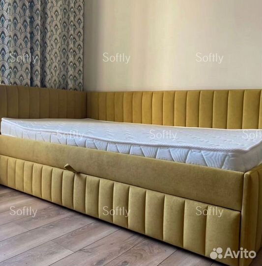 Детская кровать угловая