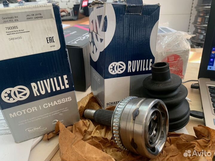 Шрус наружный Daewoo Lanos/chevrolet lanos