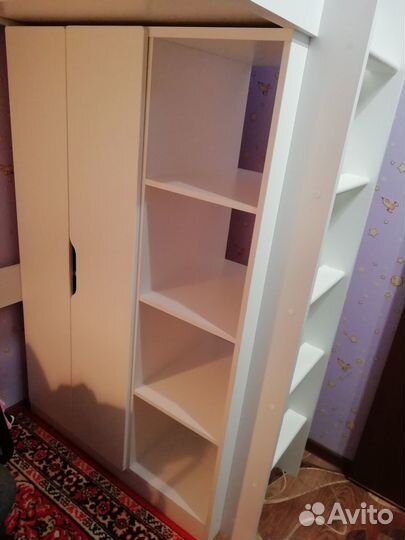 Кровать-чердак С рабочей зоной