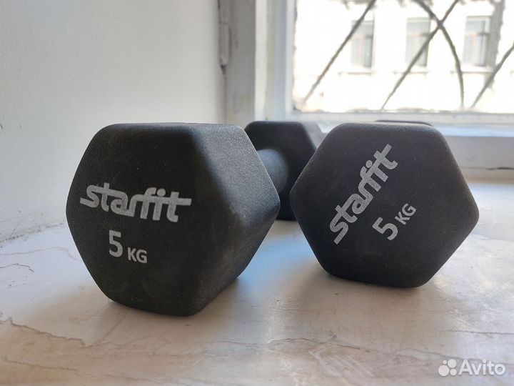Гантели 5 кг starfit
