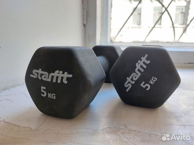 Гантели 5 кг starfit