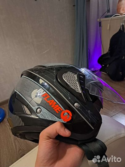 Мото шлем(читайте описание)