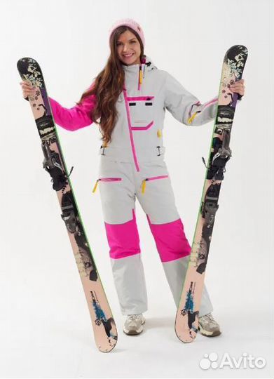 Теплые женские комбинезоны лыжи Running Sport