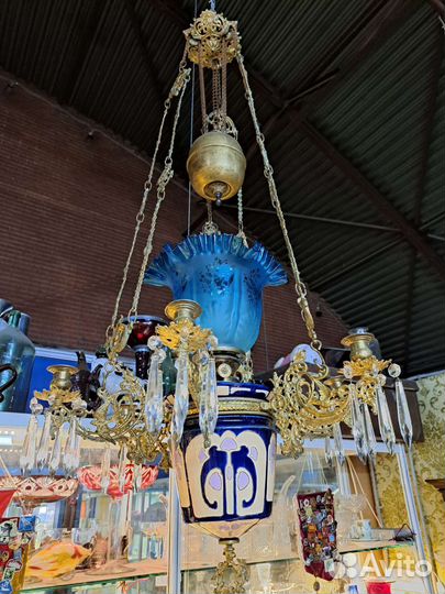 Люстра,керосиновая лампа