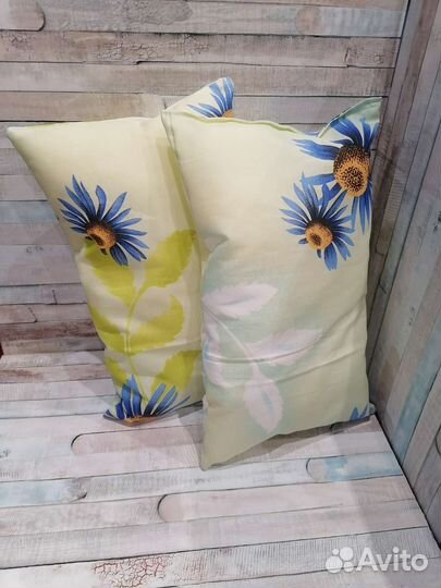 Подушка детская 25*40см, холлофайбер новая