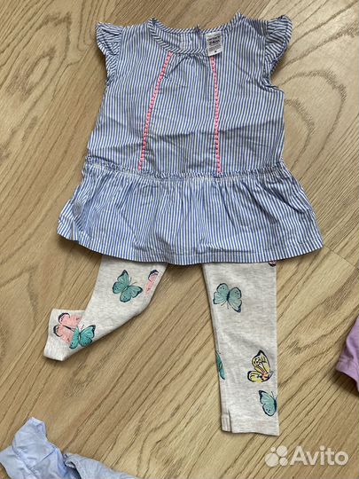 Вещи пакетом на девочку 86-92 см