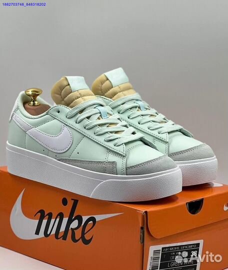 Кроссовки Nike Blazer Low Platform Barely женские