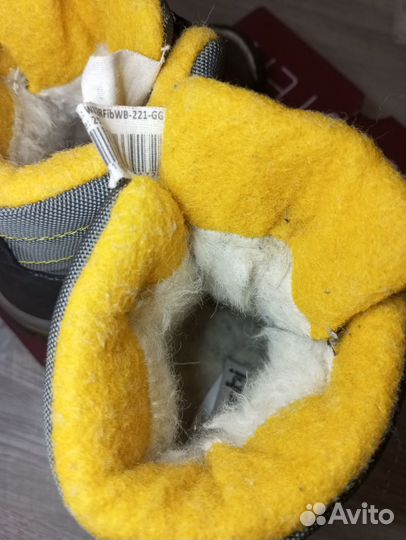 Ботинки зимние tambi для мальчика 25