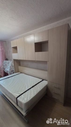 Шкаф-кровать-трансформер горизонтальная