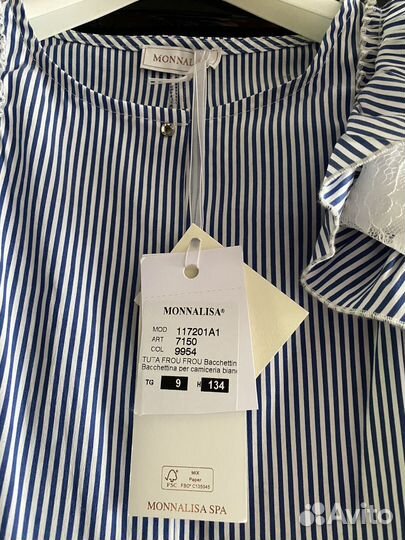 Monnalisa ромпер 9 лет