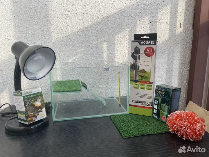 Акватеррариум для водной черепахи