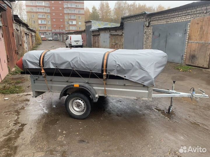 Тент из пвх для перевозки лодки 3-3,2 м