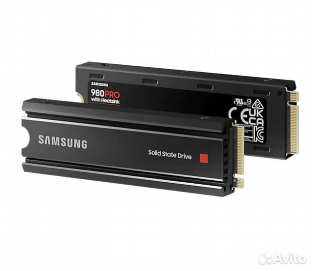 Ssd samsung 980 pro 2tb (2 тб) с радиатором