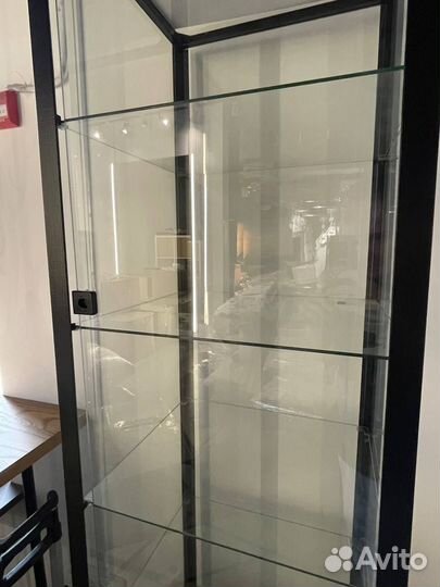 Стеллаж стеклянный IKEA